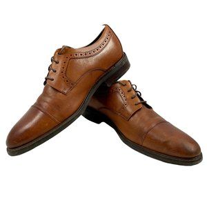 Cole Haan Buckland Saddle Brown Oxford Mens Size 8 1/2‎ M C28882 Leather EUC